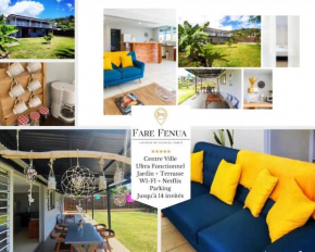 Maison 270m2 15p Wifi Parking jardin, Pape'ete